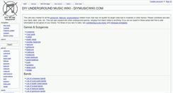 Desktop Screenshot of diymusicwiki.com